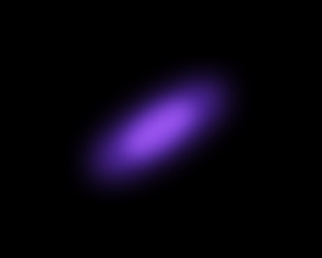 Visual abstrato de luz representando foco e analise